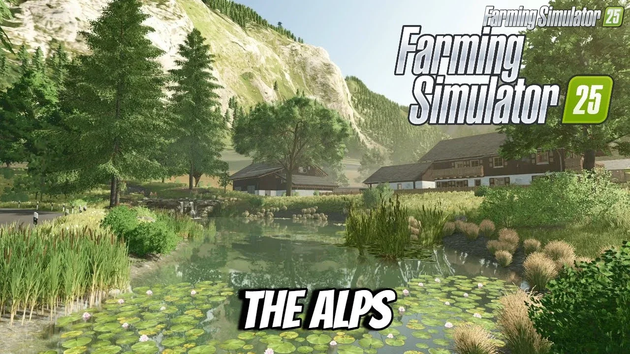 The Alps Map v1.0.0.3 for FS25