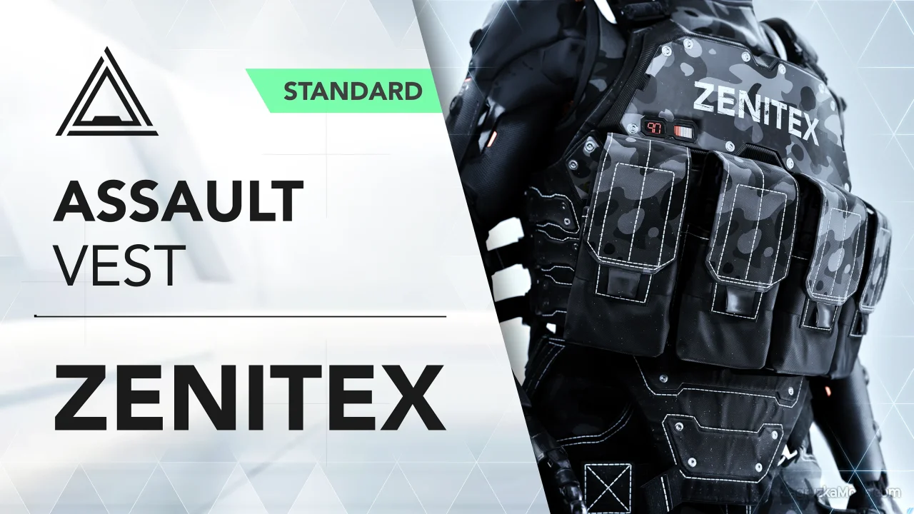 Zenitex Modular Assault Vest v1.1 for CyberPunk 2077