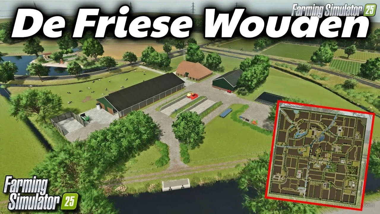 De Friese Wouden Map v1.0 for FS25