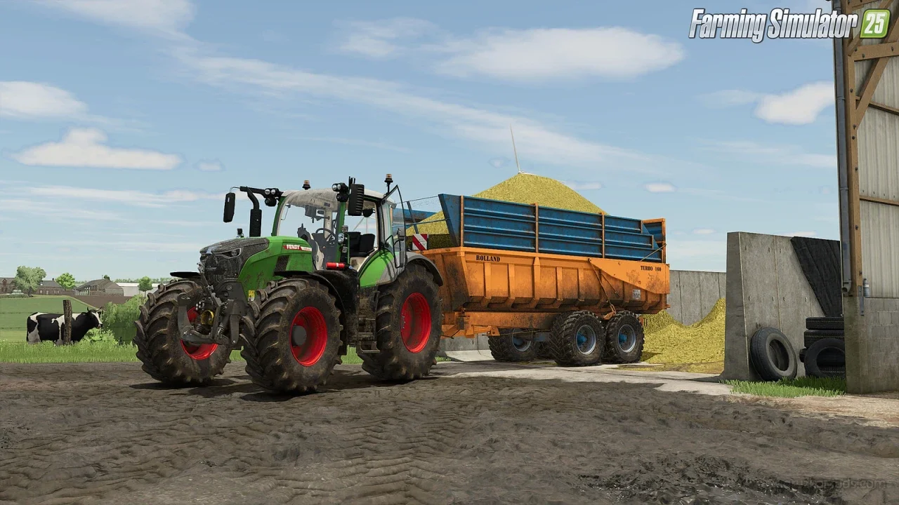 Rolland Turbo 160 Trailer v1.0 for FS25