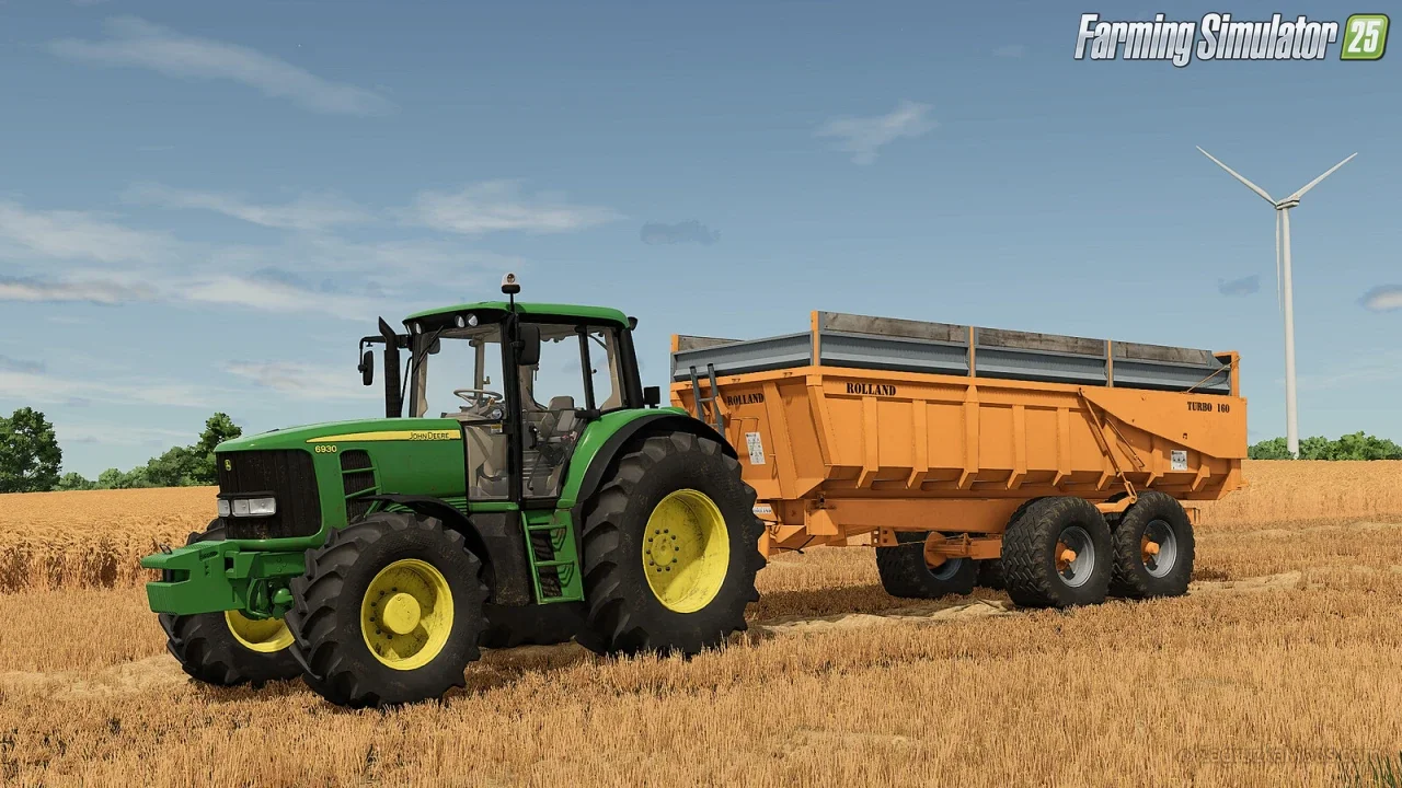 Rolland Turbo 160 Trailer v1.0 for FS25