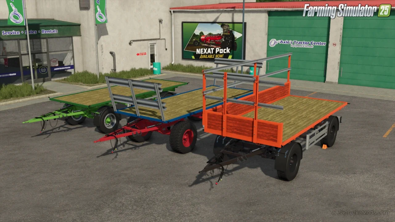 Bale Trailer Pack v1.1 for FS25