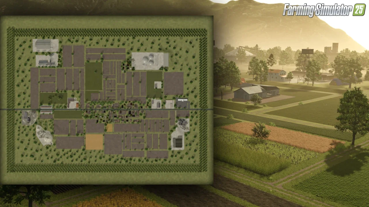 Bellingwolde Map v1.0 By AE MAPING for FS25