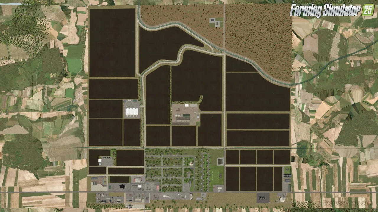 The Panhandle Map v1.0 By Schultz Modding for FS25