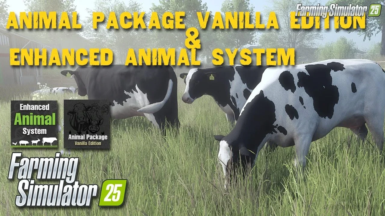 Animal Package Vanilla Edition v1.0.2.1 for FS25