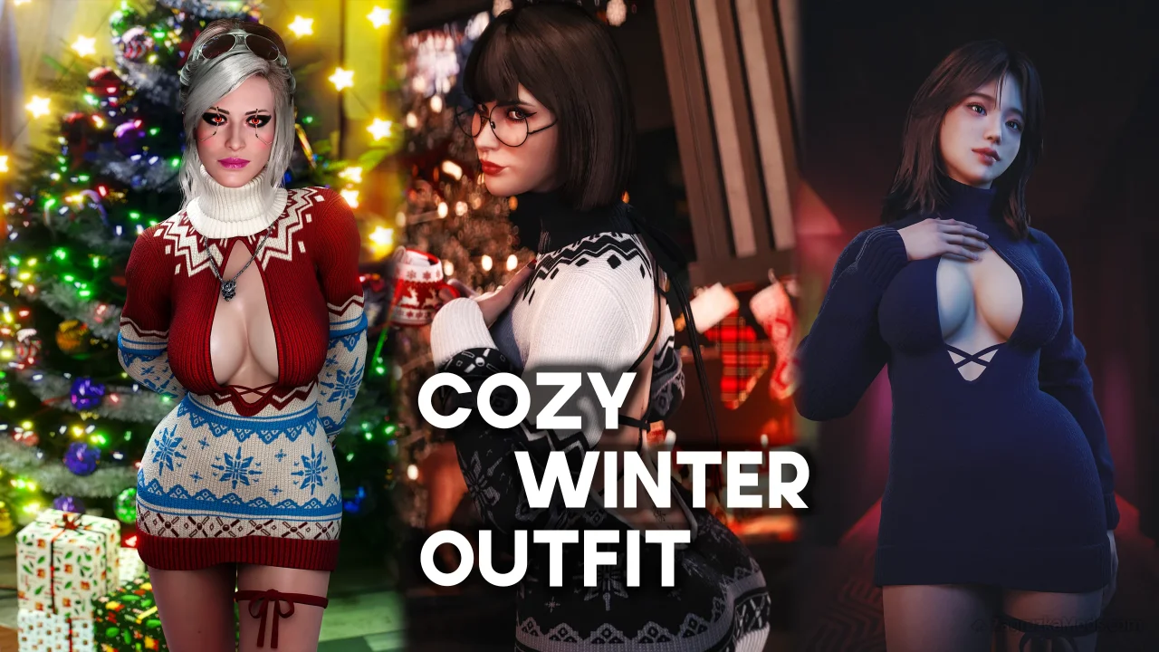 Cozy Winter Outfit v1.0 for CyberPunk 2077