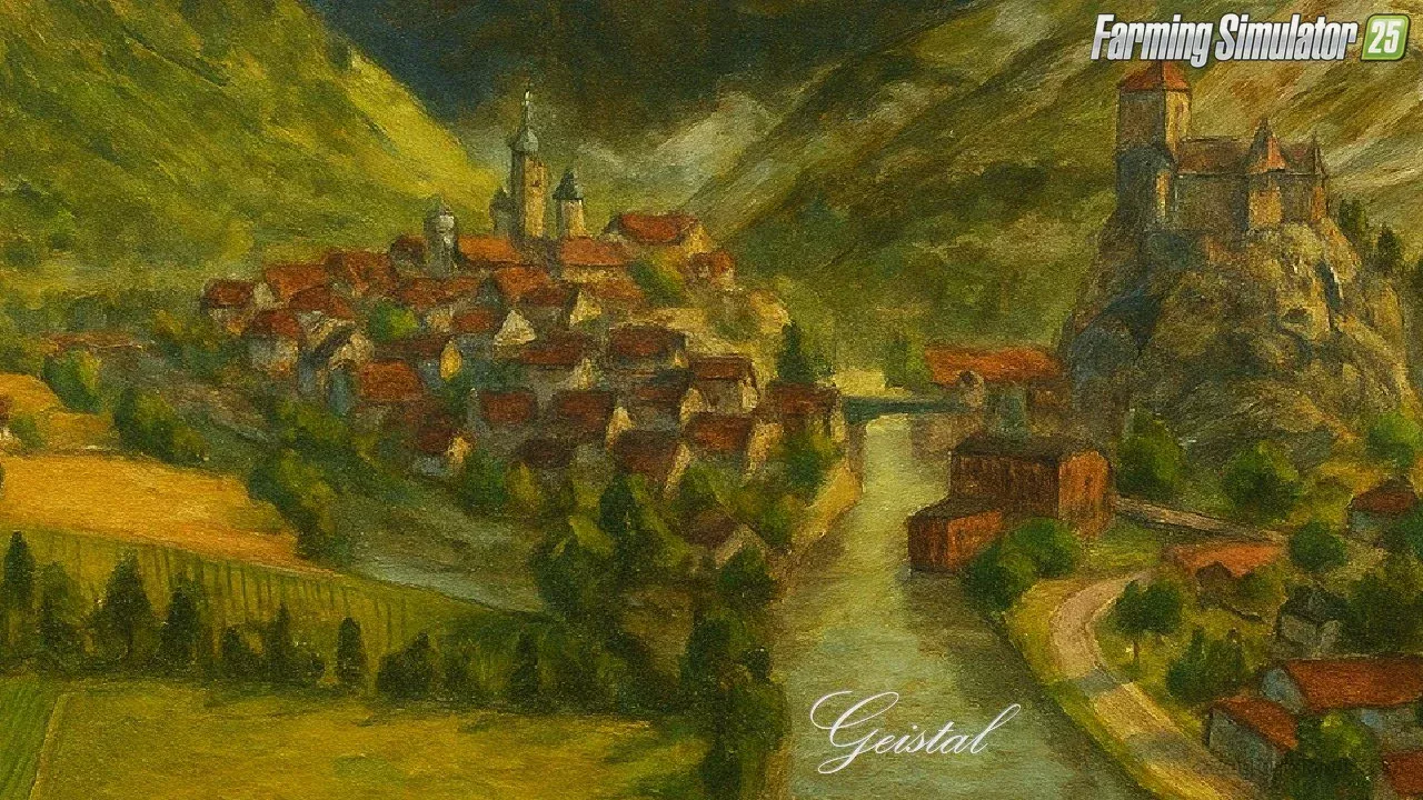 Geistal Map v1.2.3 for FS25