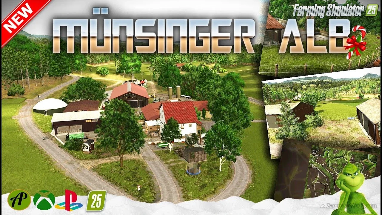 Munsinger Alb Map v1.0.0.1 for FS25