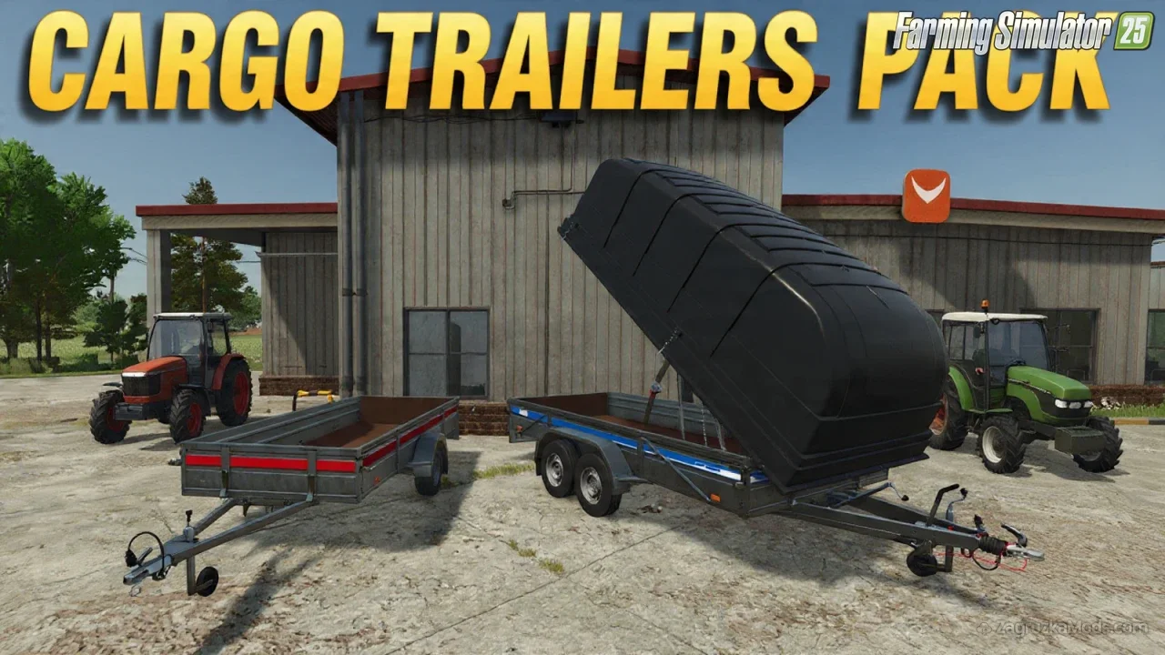 Cargo Trailers Pack v1.0 for FS25