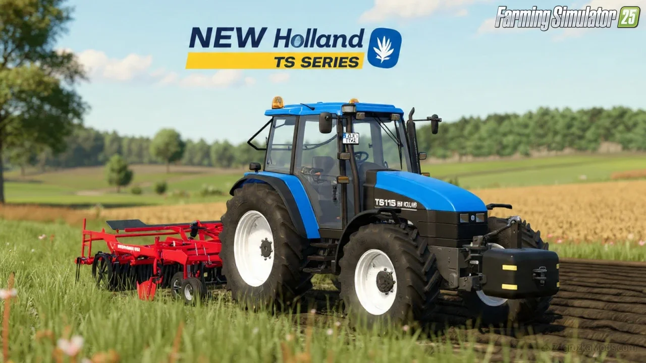 New Holland TS Series Tractor v1.0 for FS25