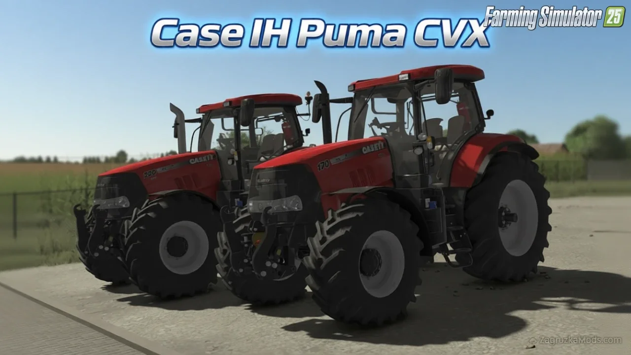 Case IH Puma CVX v1.0.0.1 By Shark09 for FS25
