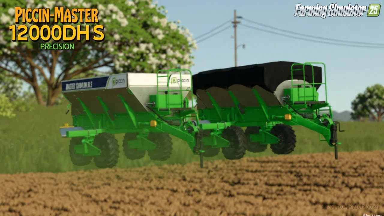 Piccin Master 12000 DH BI S Precision v1.0 for FS25