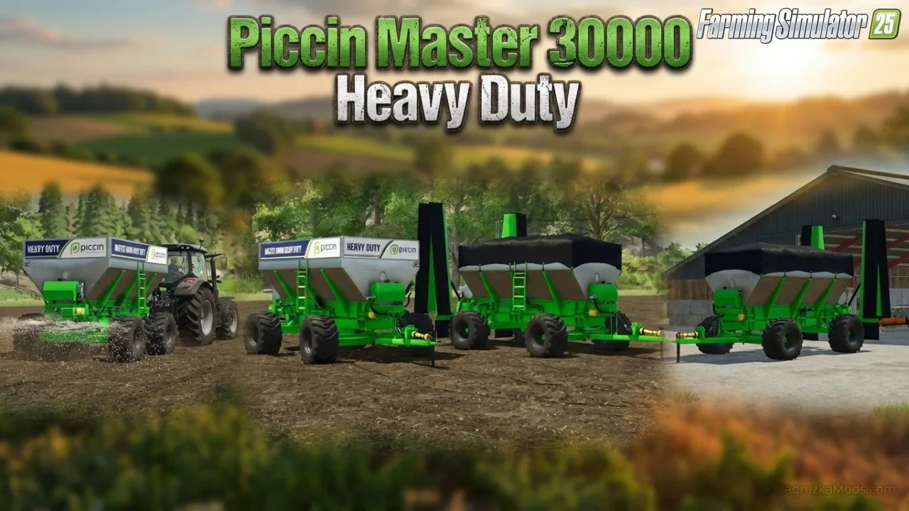 Piccin Master 30000 Heavy Duty v1.0 for FS25
