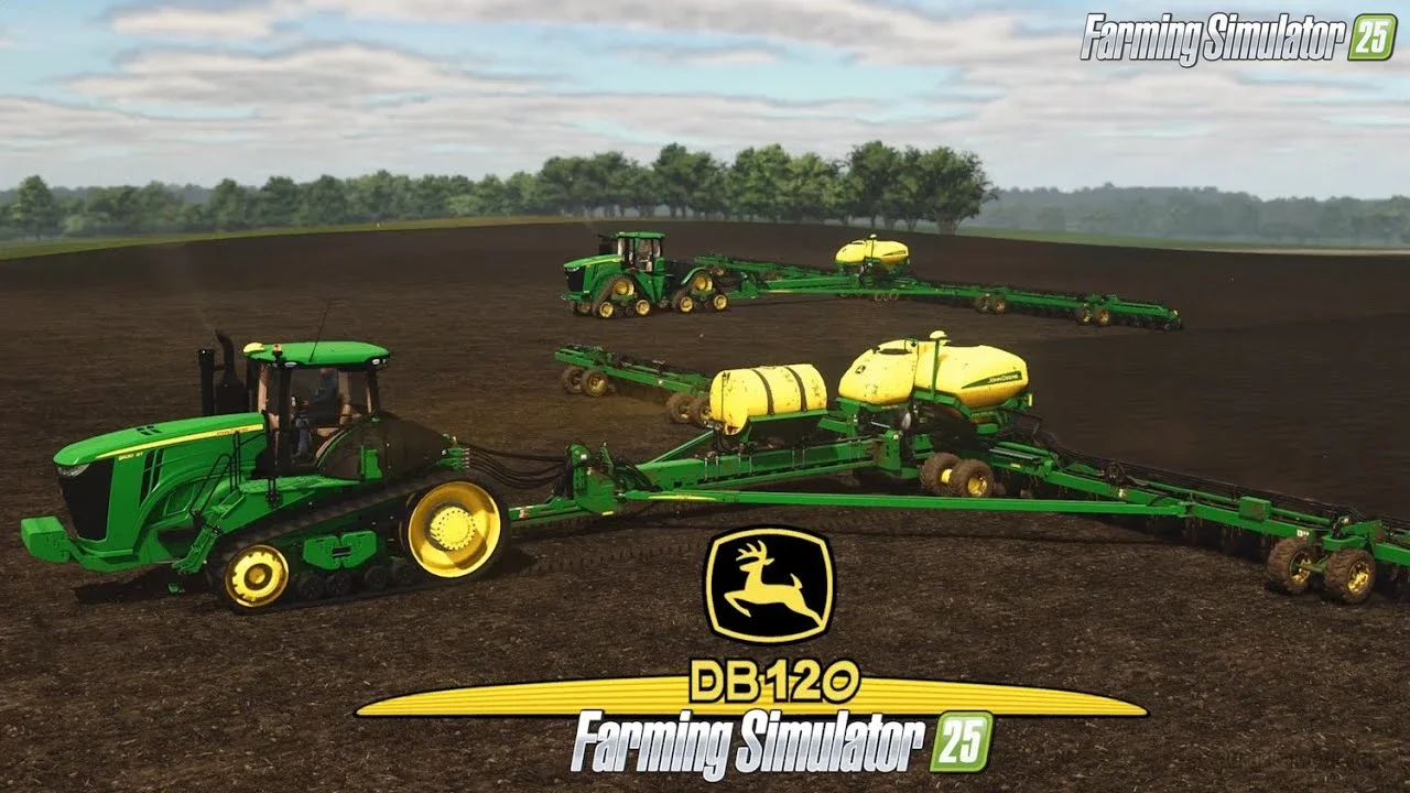 John Deere DB120 v1.0 for FS25