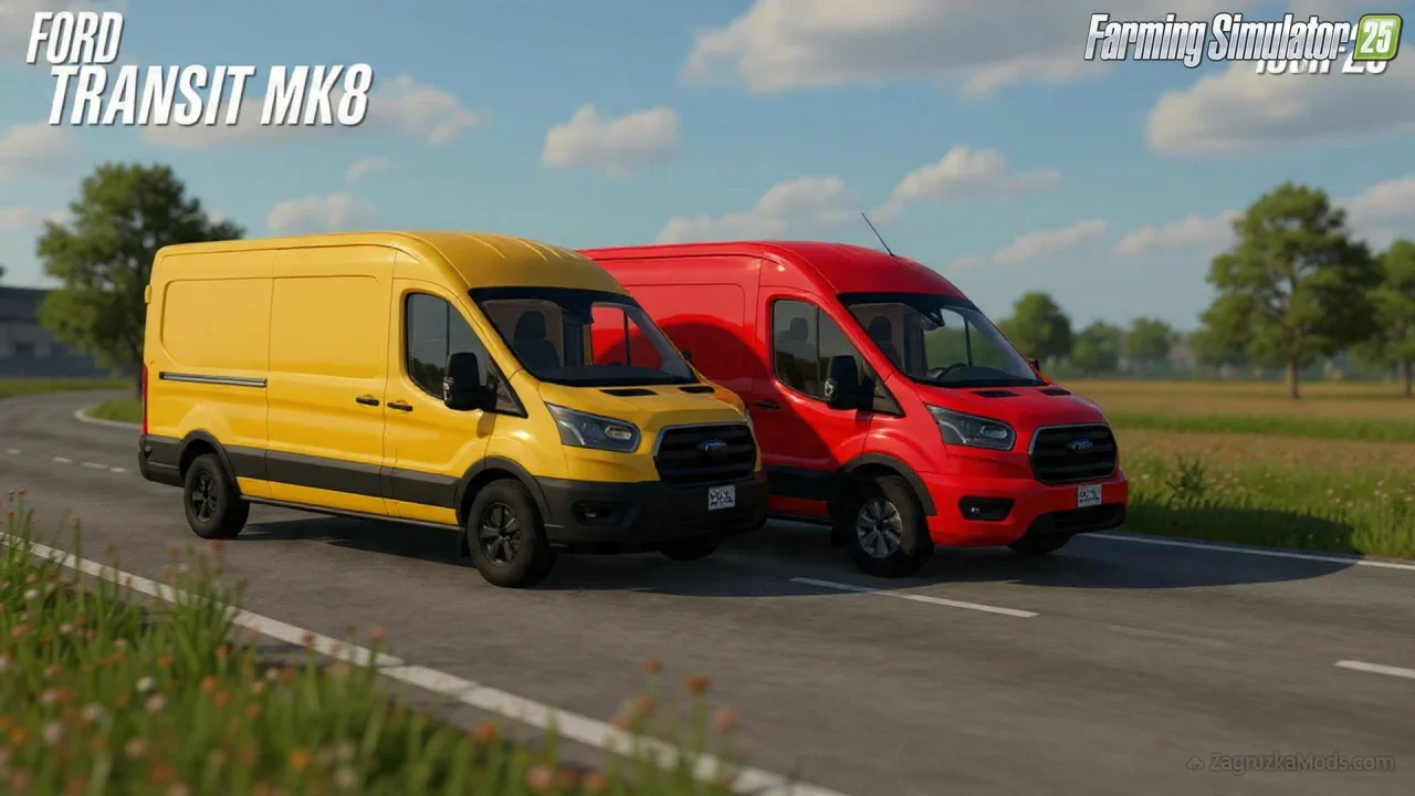 Ford Transit MK8 v1.6.0.3 for FS25