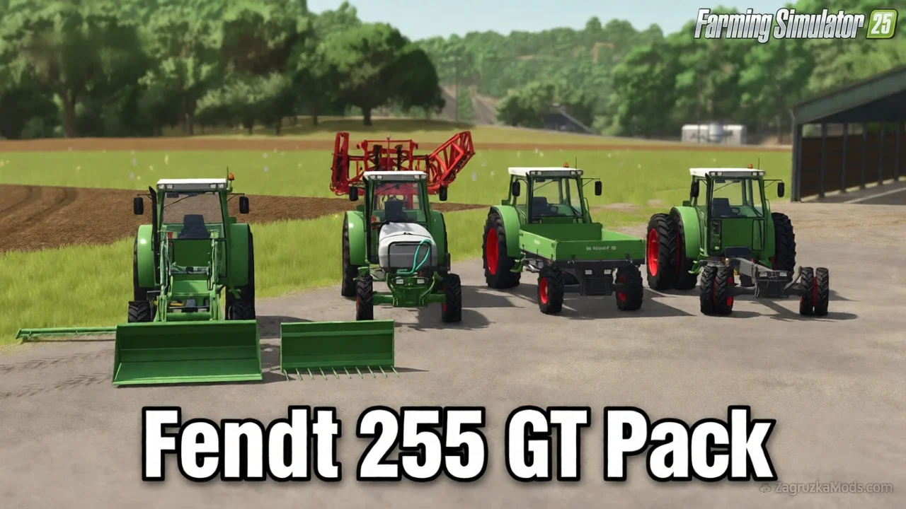 Fendt 255 GT Pack v1.0.0.4 for FS25