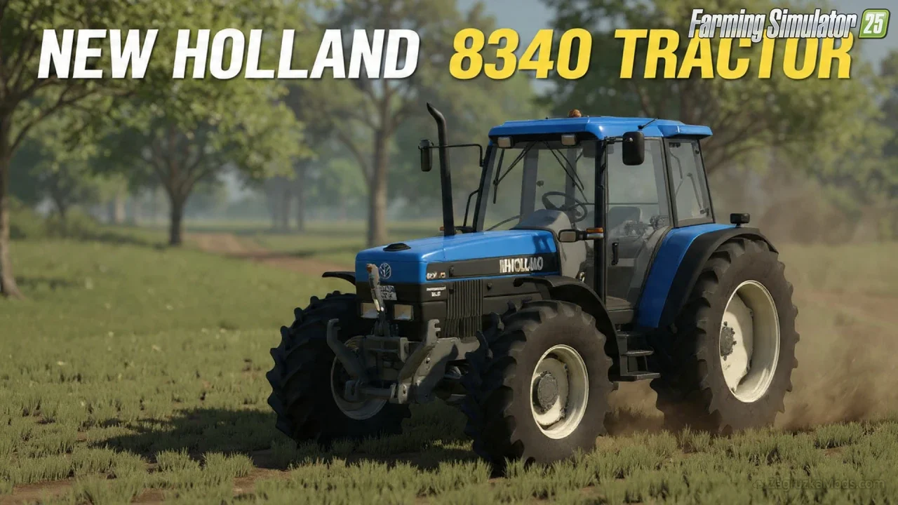 New Holland 8340 Tractor v1.0 for FS25