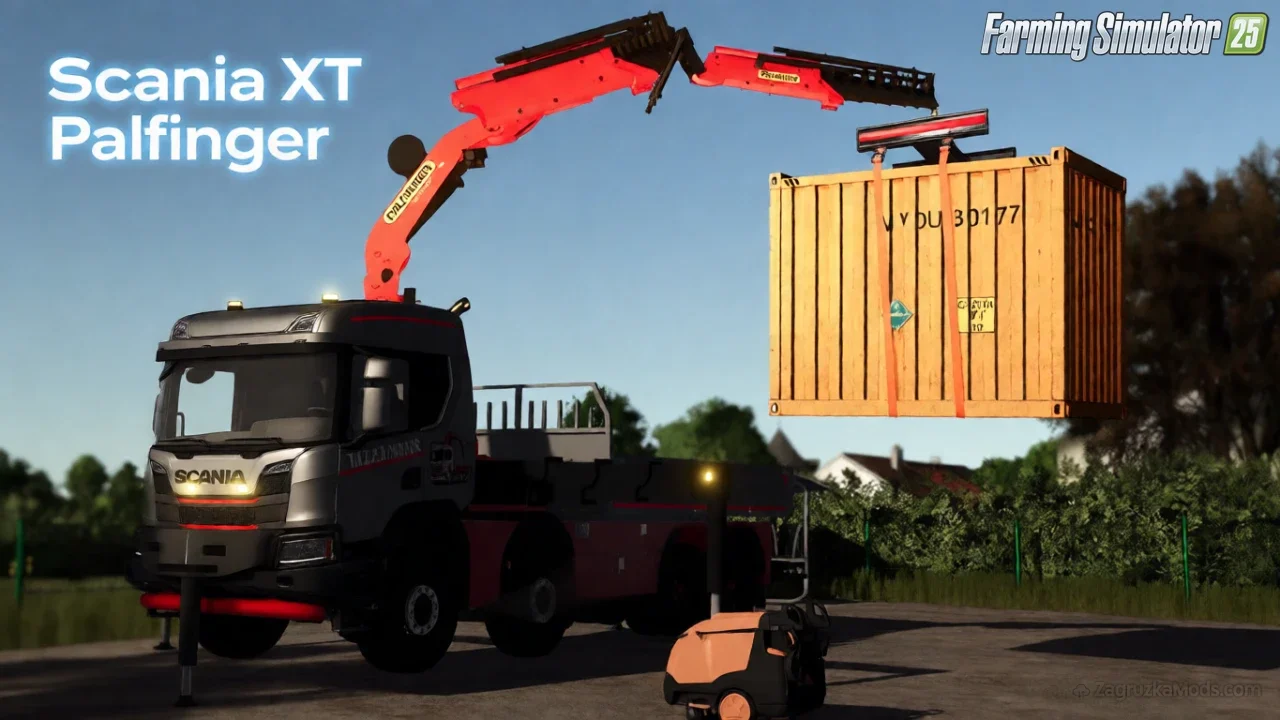 Scania XT Palfinger Truck v1.0 for FS25