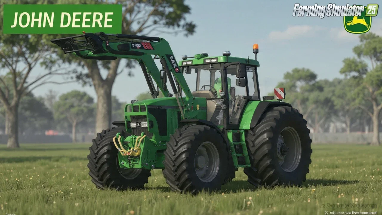 John Deere 7810 FR12 Tractor v1.5.1.5 for FS25