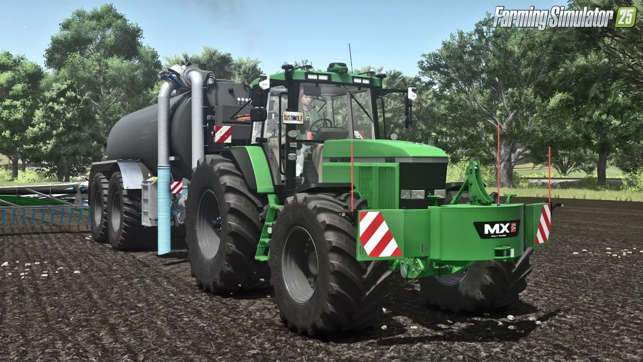 John Deere 7810 FR12 Tractor v1.5.1.8 for FS25