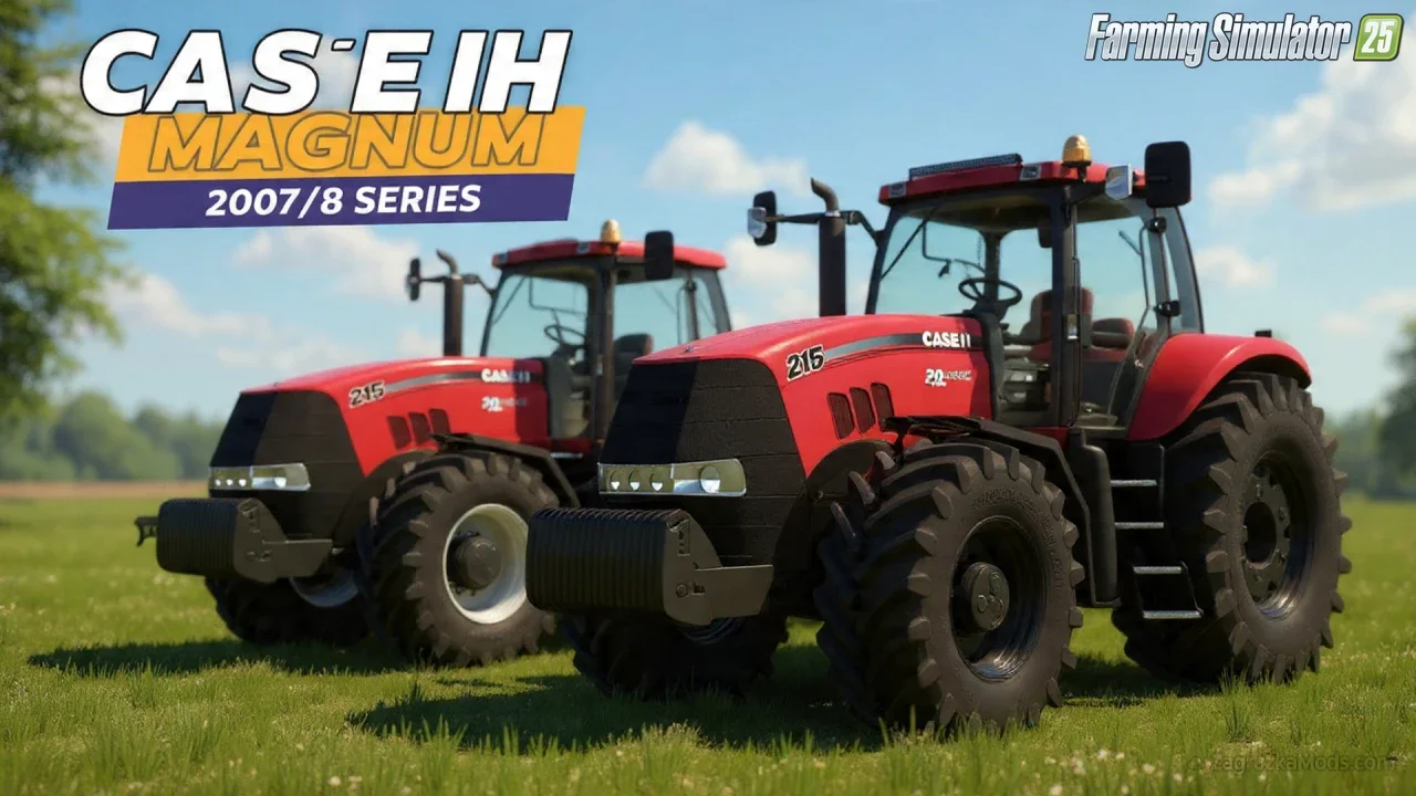 Case IH Magnum 2007/8 Series v1.6 for FS25