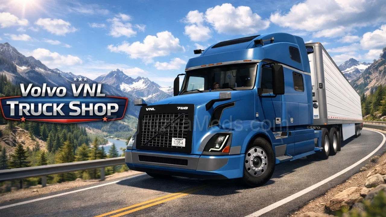 Volvo VNL Truck Shop v2.0 (BSA Revision) (1.57.x) for ATS