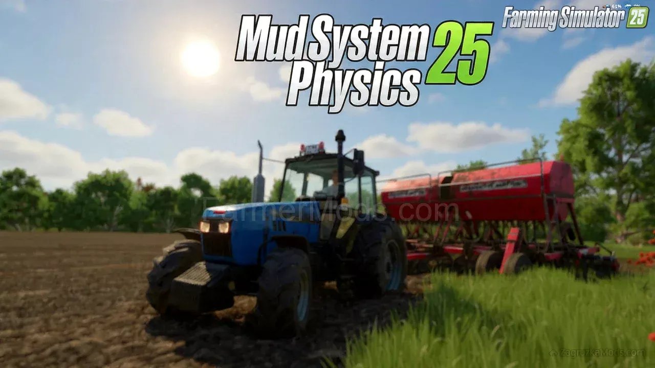 Mud System Physics v1.1 for FS25