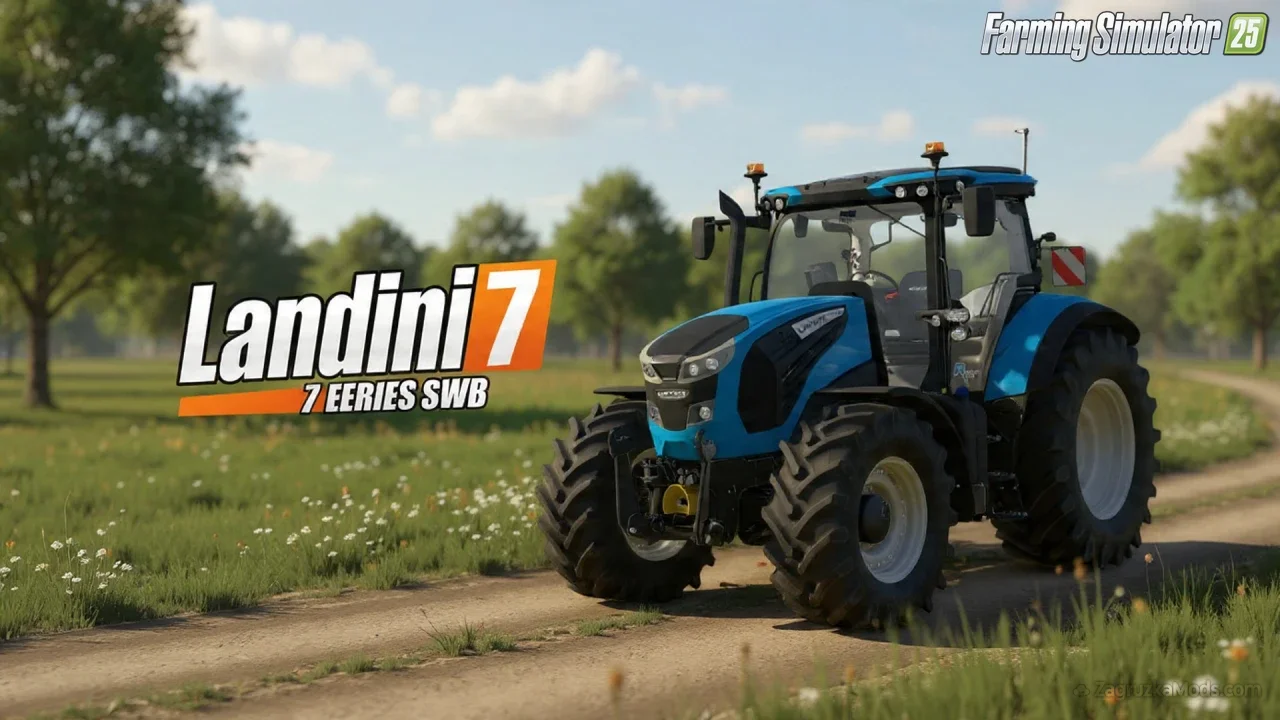 Landini 7 Series SWB Tractor v1.0 for FS25
