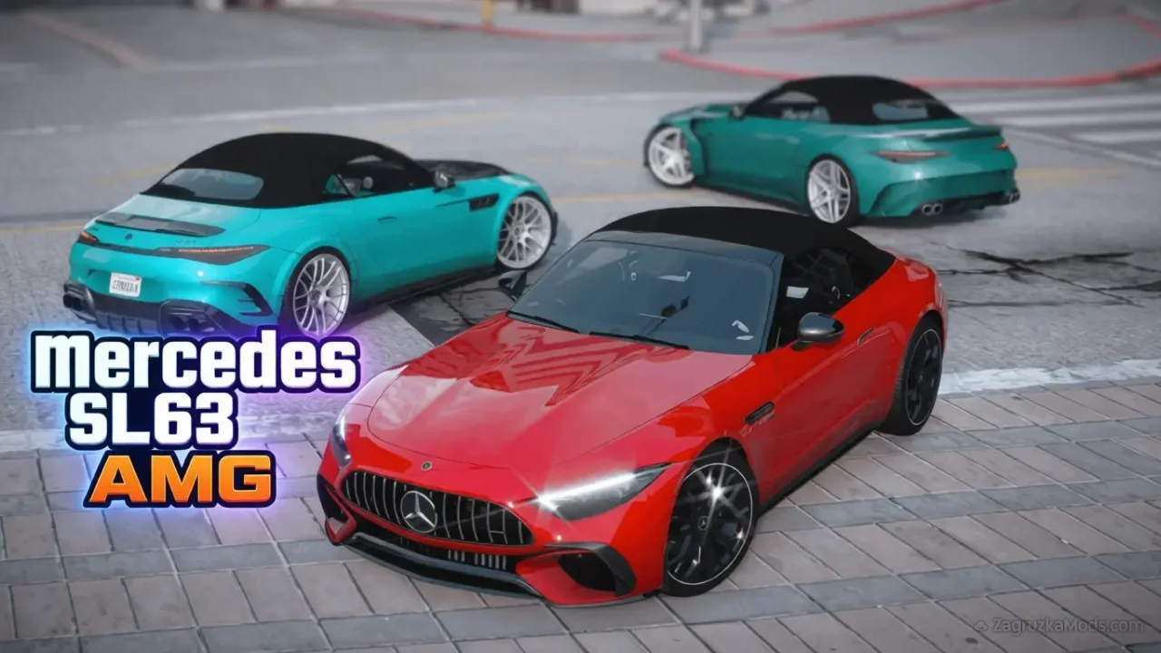 Mercedes SL63 AMG v1.7 By ElioMinati for GTA 5