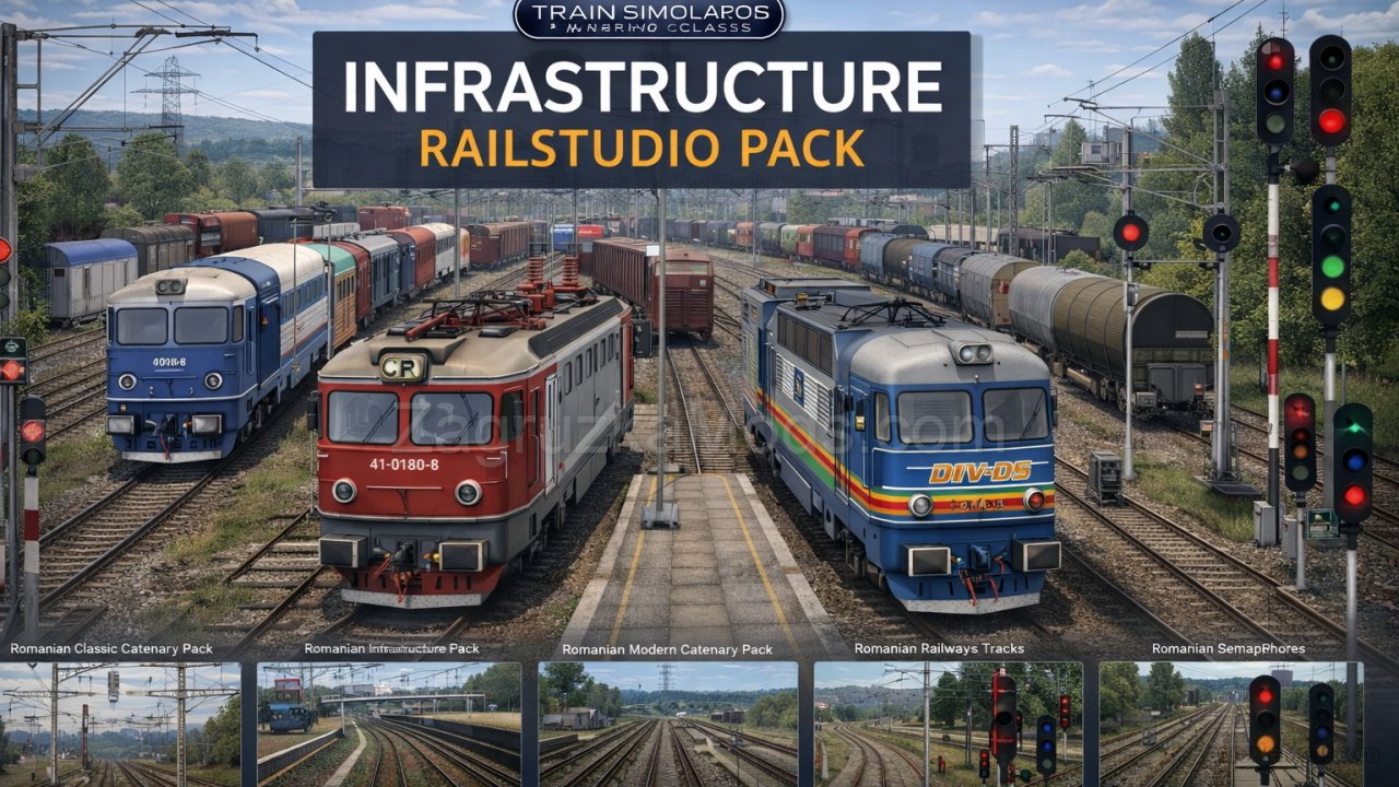 Infrastructure Railstudio Pack v1.0 for TSC