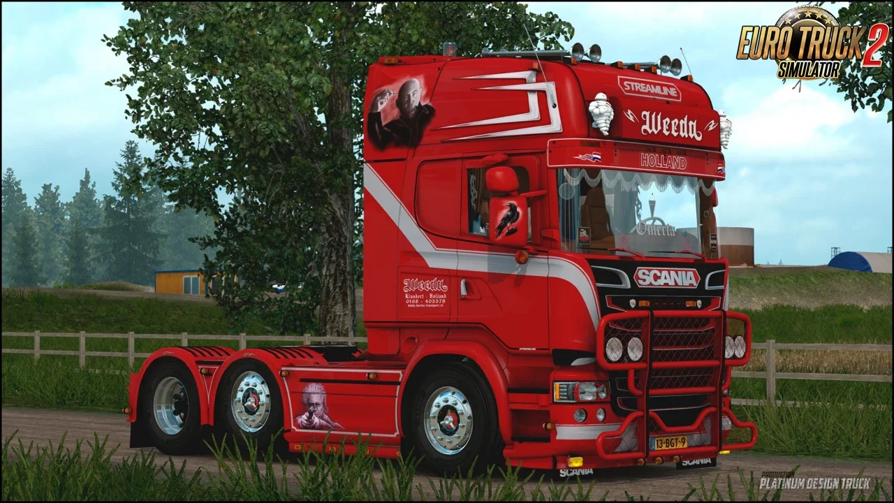 Scania R500 Weeda Penoza Edition v11.0 (1.57.x) for ETS2