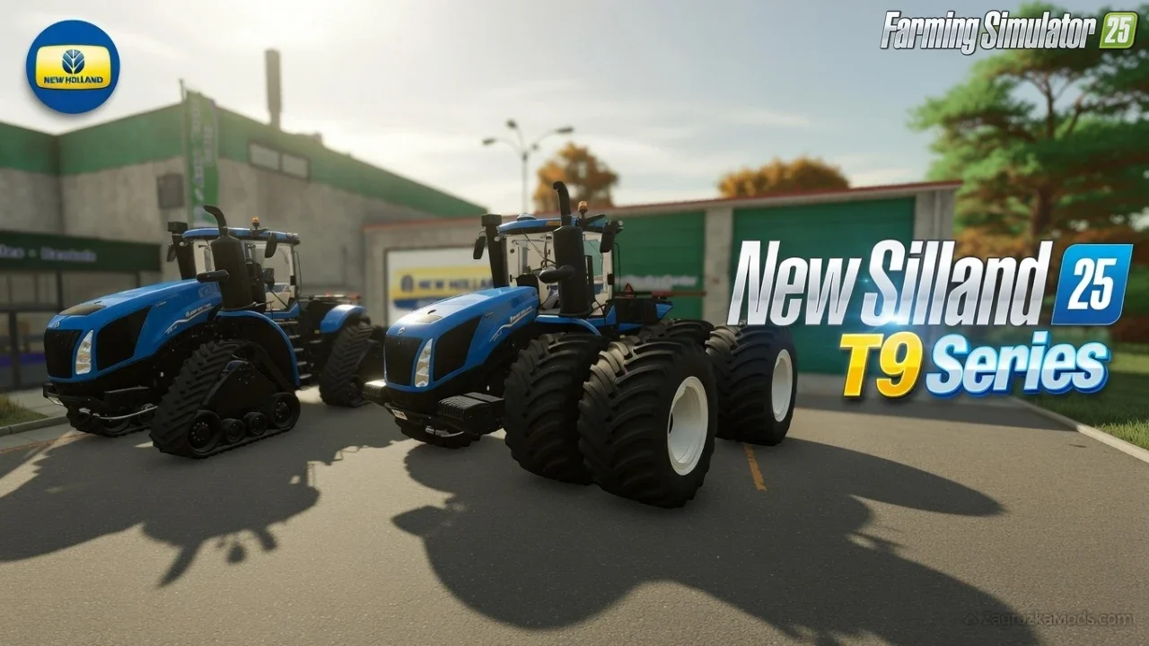 New Holland T9 Series Tractor v2.0 for FS25