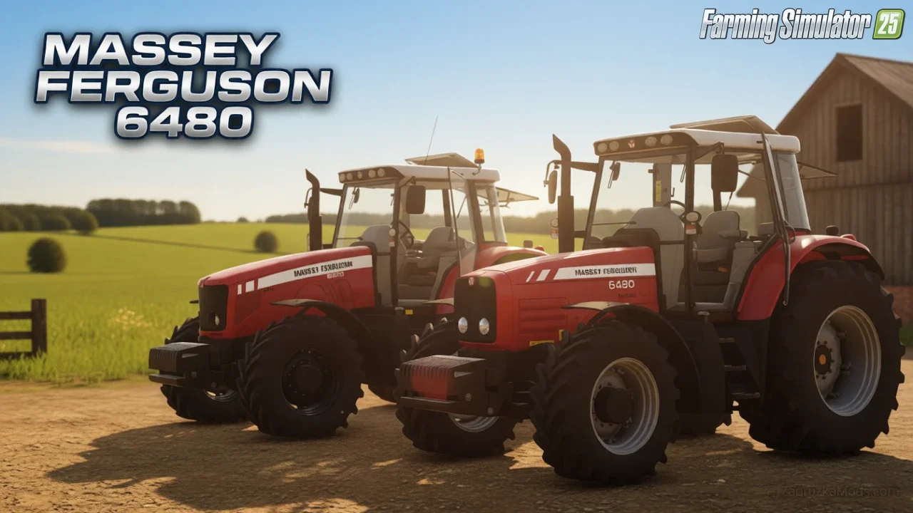 Massey Ferguson 6480 Tractor v1.9 for FS25
