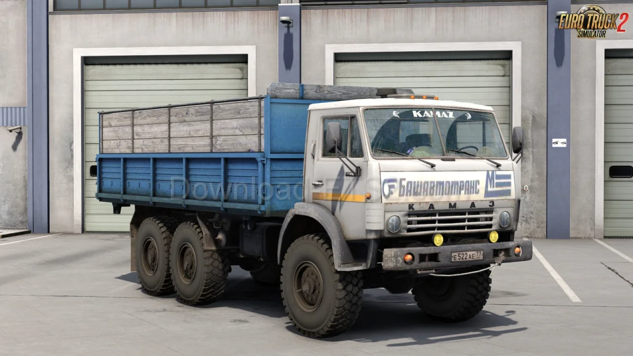 KamAZ-4310 Truck + Interior v1.8 (1.57.x) for ETS2