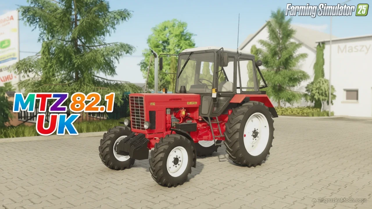 MTZ 82.1 UK Tractor v1.0.0.8 for FS25