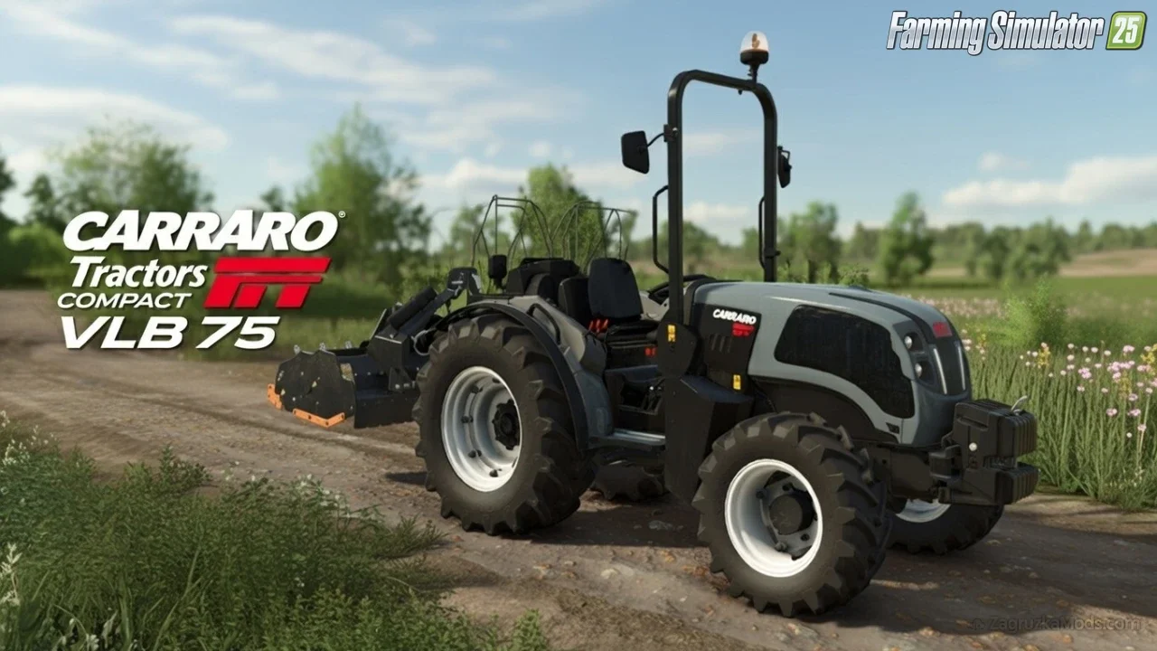 Carraro Tractors Compact VLB 75 v1.0 for FS25