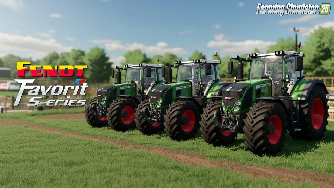 Fendt Favorit Series Tractor v1.0.1 for FS25