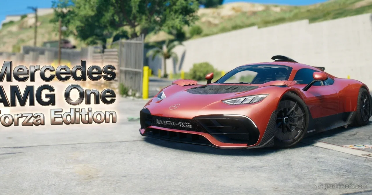 Mercedes AMG One Forza Edition v5.1 for GTA 5