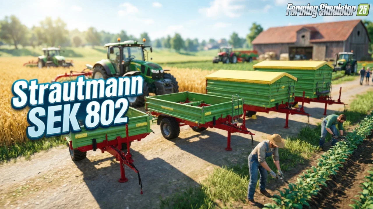 Strautmann SEK 802 Trailer v1.0.0.2 for FS25