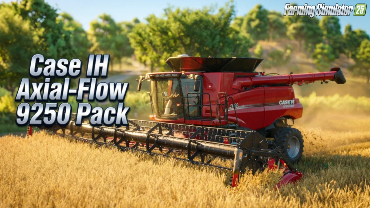 Case IH Axial-Flow 9250 Pack v2.0 for FS25