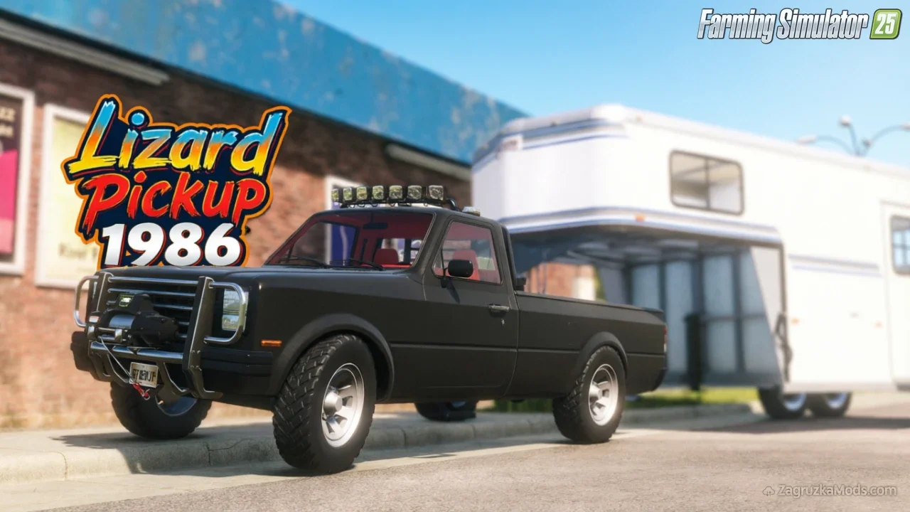 Lizard Pickup 1986 v2.0 for FS25