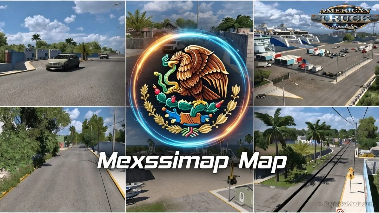 Mexssimap Map v0.7 (1.58.x) for ATS