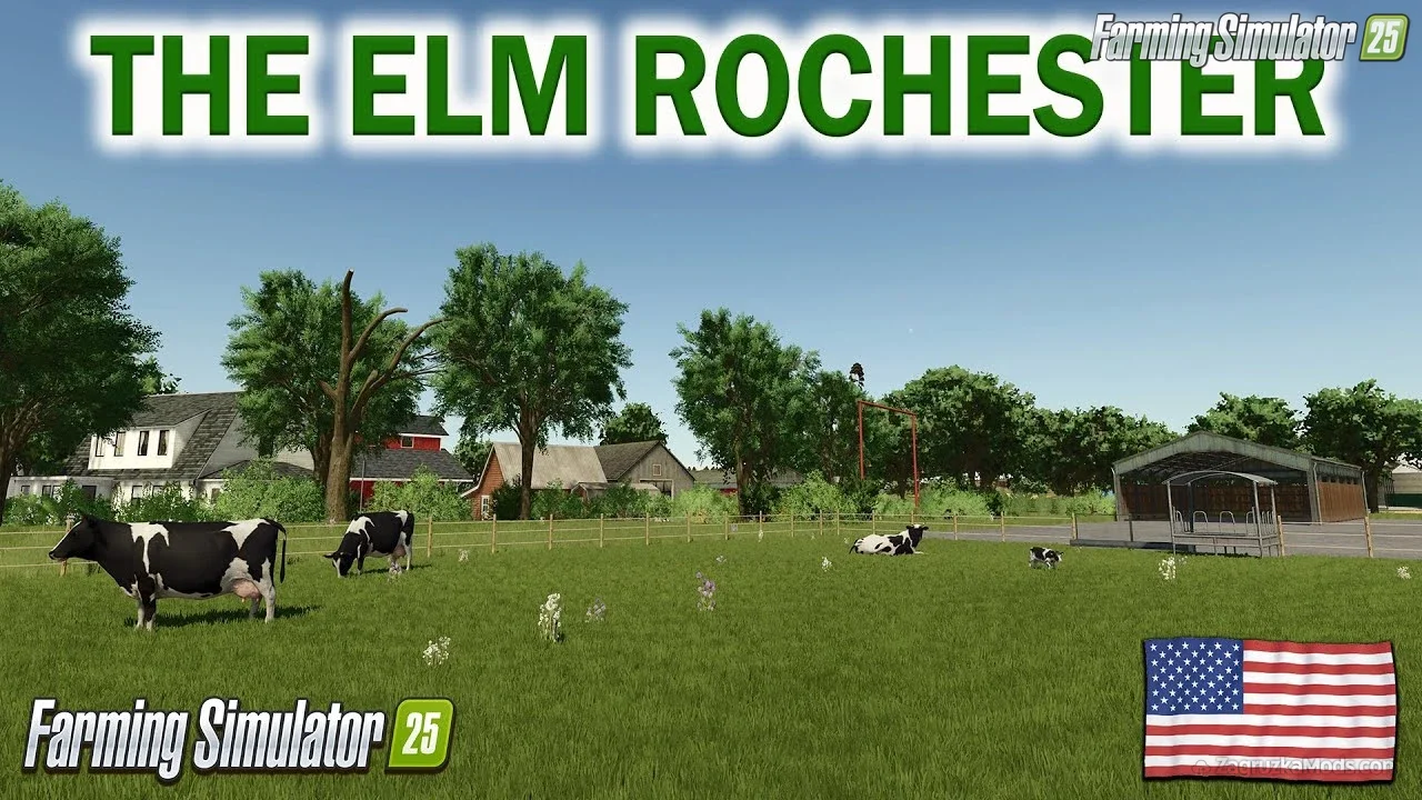 The Elm Rochester Map v1.1 for FS25