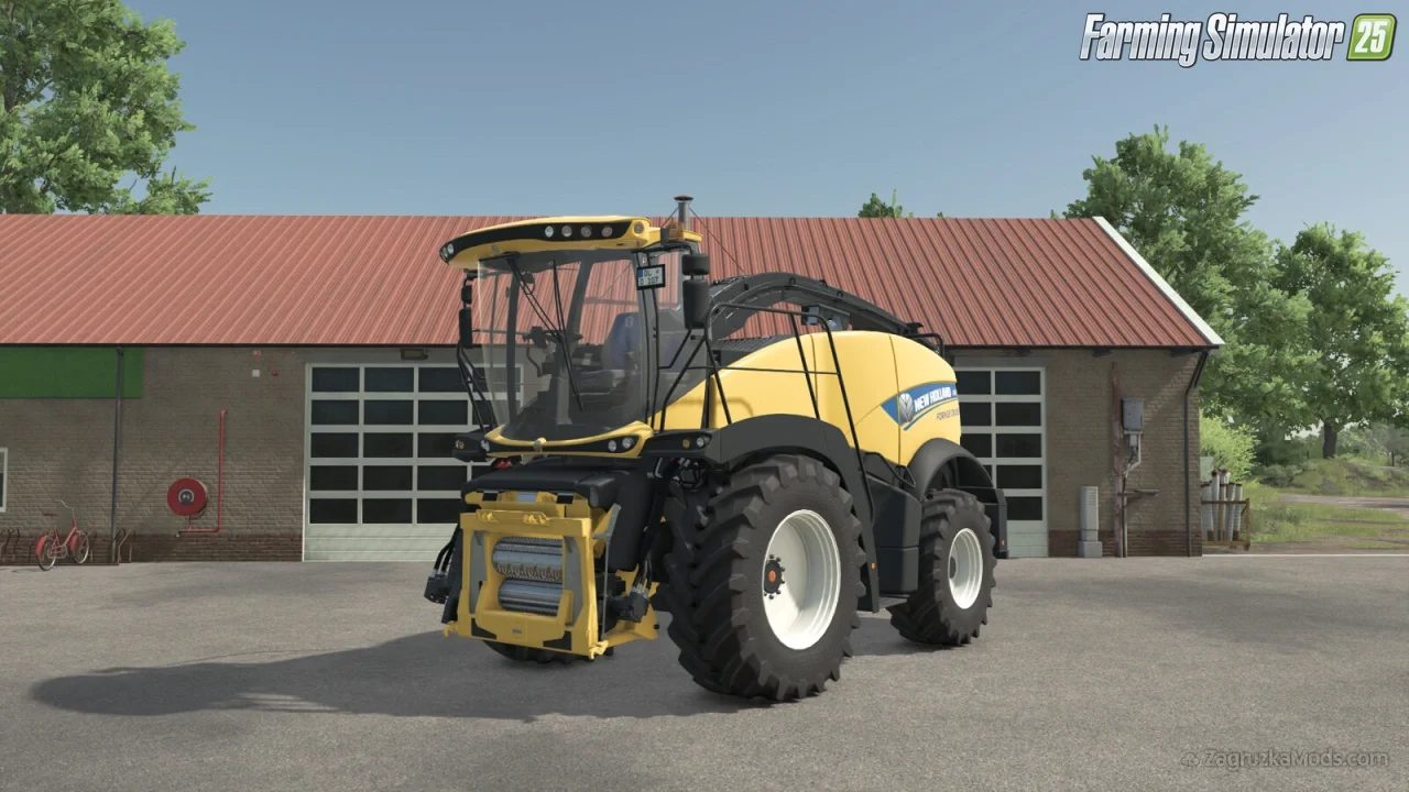 New Holland Forage Cruiser Pack v1.0 for FS25 New Holland Forage Cruiser Pack v1.0 for FS25