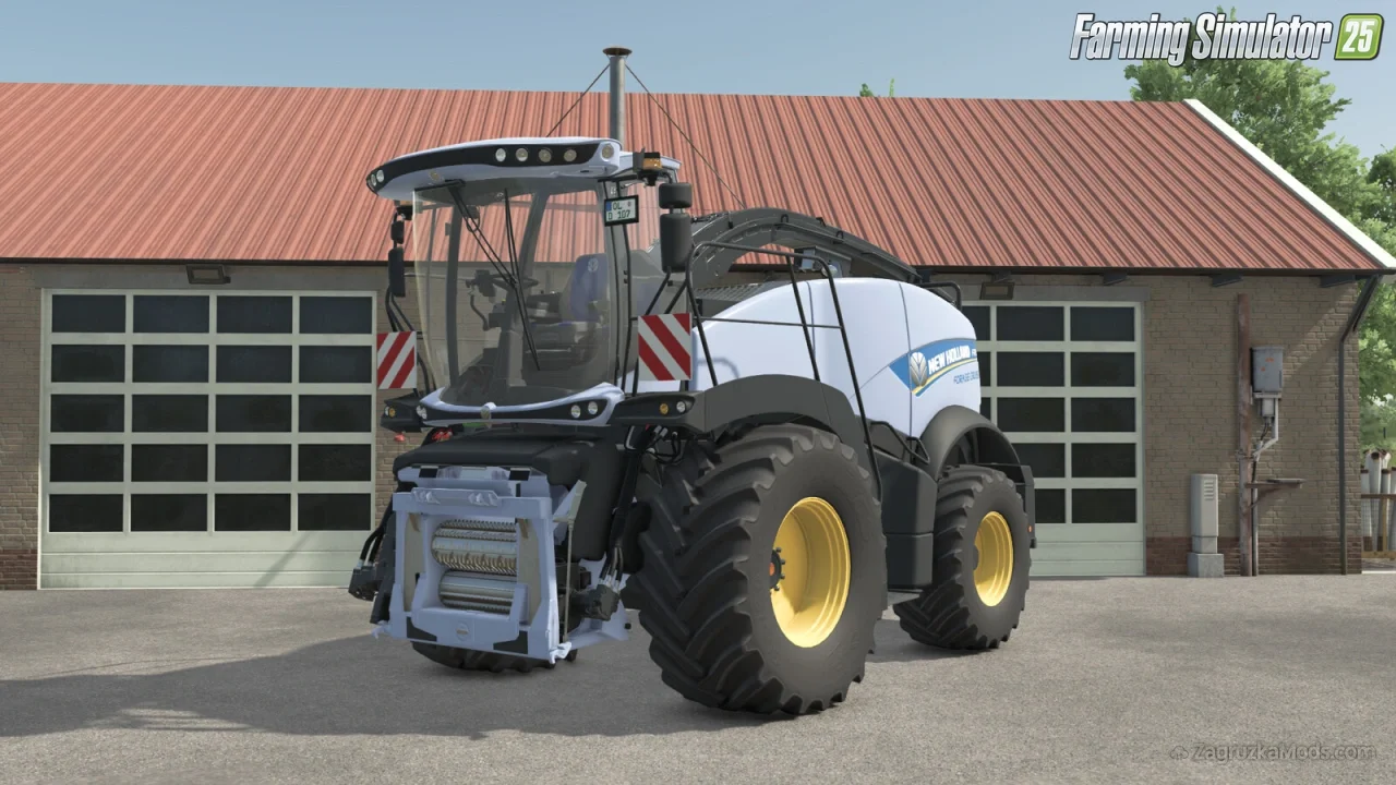 New Holland Forage Cruiser Pack v1.0 for FS25 New Holland Forage Cruiser Pack v1.0 for FS25