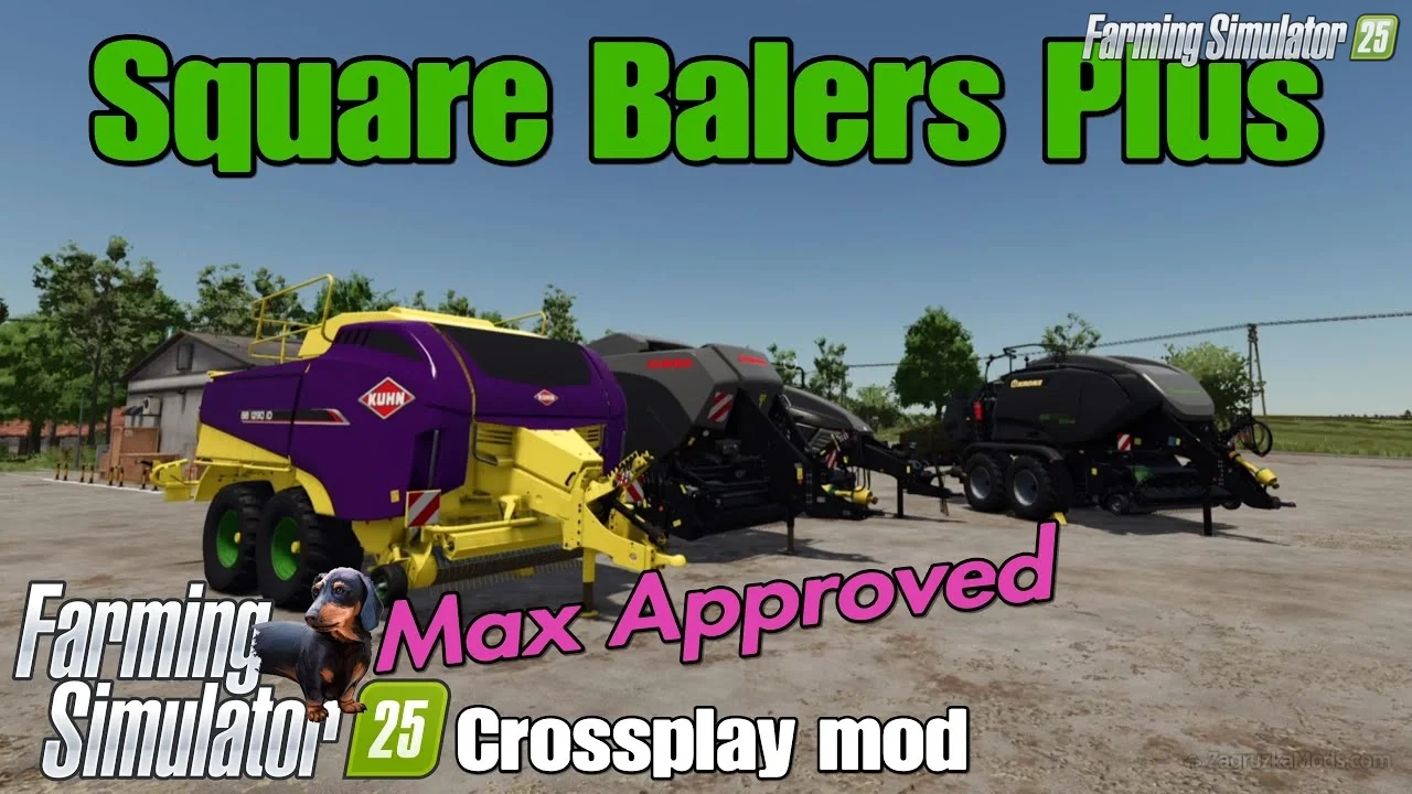 Square Balers Plus v1.1.0.2 for FS25