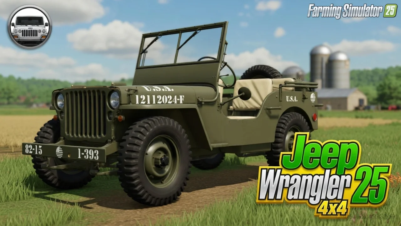 Jeep Wrangler 4x4 v1.0 for FS25