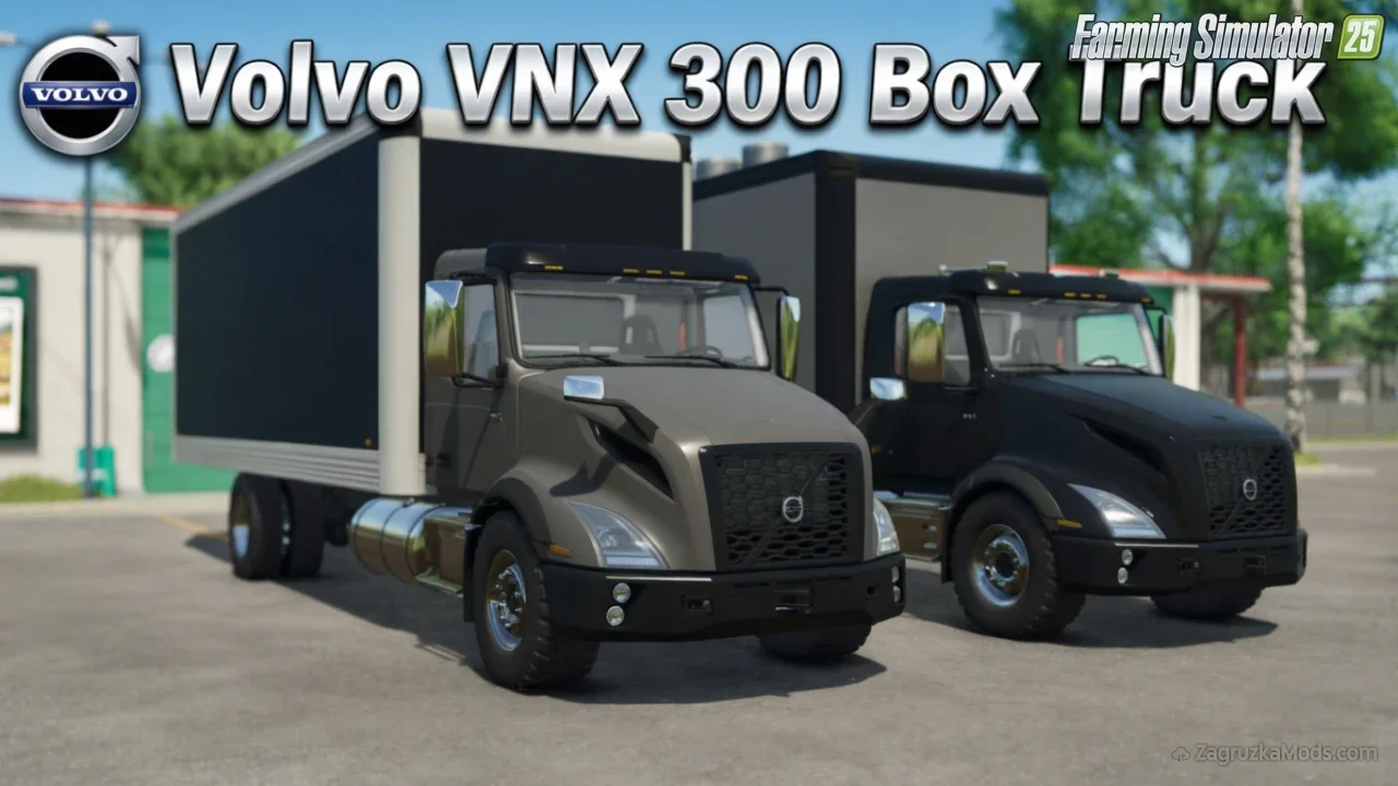 Volvo VNX 300 Box Truck v1.0 for FS25