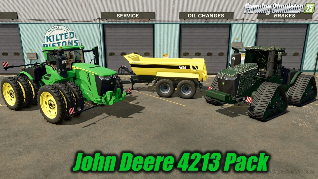 John Deere 4213 Pack v1.2 for FS25