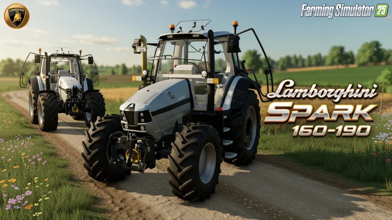 Lamborghini Spark 160-190 Tractor v1.0 for FS25